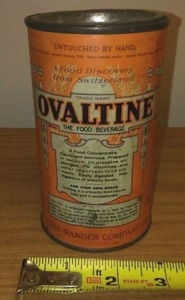 lot 174 image: Authentic Ovaltine Can.