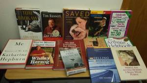 lot 182 image: Books- Autobiographies and More.