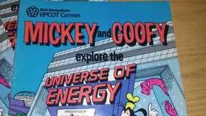 lot 241 image: Disney Epcot Goofy and Mickey.