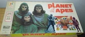 lot 249 image: Planet of the Apes board game, Milton Bradley, 1974.
