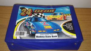 lot 261 image: 24 car case plus cars.