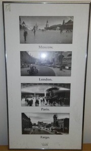 lot 285 image: John Borge, original photography. Moscow London Paris Fargo