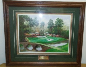 lot 294 image: Amen corner- Augusta National Hole. No. 12