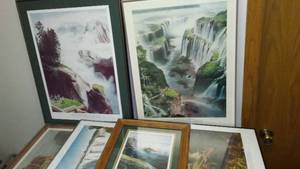 lot 297 image: Loyal H. Chapman Golf Artwork, (6).