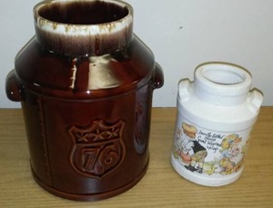 lot 305 image: McCoy pottery jugs, (2).