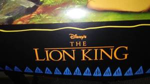 lot 905 image: Lion King posters. CL pics, Disney, new condition. 36 X 24.