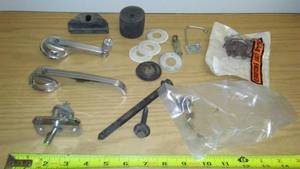 lot 929 image: Ford Mustang Interior Door Lever, Window Crank and More.