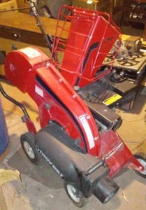lot 947 image: Power Chipper Shredder Troy Bilt by 5 Hp, Self-propelled, Excellent Condition