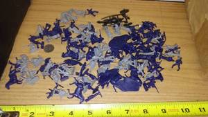 lot 983 image: AirFix HO and OO scale figurines. Civil war