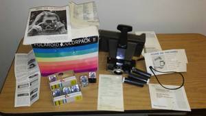 lot 997 image: Polaroid Color Pack II Box and All.