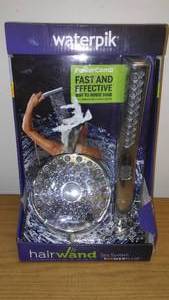 lot 1006 image: Waterpik Shower Head and Hair Wand- New