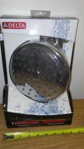 lot 1013 image: Delta Shower Head- Full Bodies Spray New.