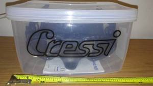 lot 1014 image: Cressi Scuba Goggles, Made in Italy