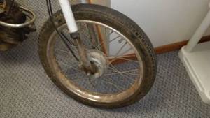lot 295A image: Moto Guzzi Moped Put Away Running Years Ago