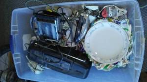 lot 319 image: Corelle, Pine Lodge, Sony Boombox, & more