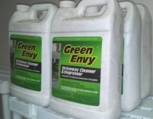 lot 329 image: 6 Gallons of Green Envy - driveway cleaner & degreaser - NEW