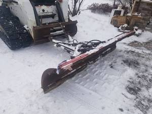 lot 2 image: Skid Steer Snowplow Attachment
