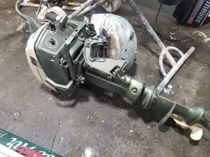 lot 11 image: 1967 Johnson Sea Horse 6 Hp Outboard Boat Motor