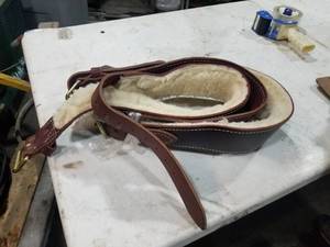 lot 63 image: Lot of (3) LeatherFleece Back Braces