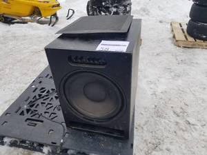 lot 58 image: Lot of (1) Niles Stage Front Stereo Speakers
