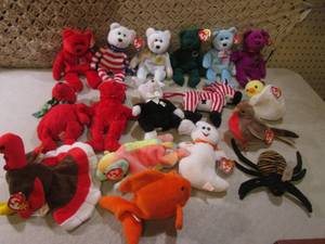 (BS) Assorted TY Beanie Babies...