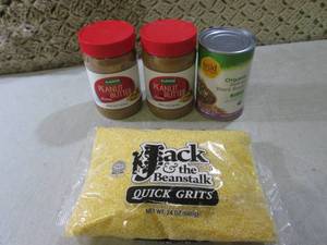 (B-3) Peanut Butter, Refried Beans ...