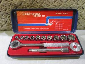 (C-4) 14pc 38 Drive Socket Set...