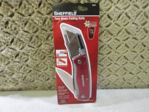 (E-1) Sheffield Twin Blade Folding ...