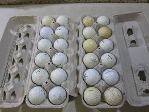 (F-0) 2 Dozen Golf Balls...