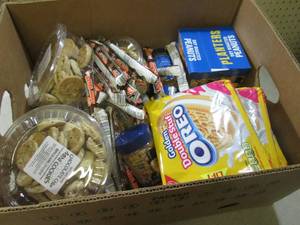 (EC2) Box of Misc Candy Cookies Pea...