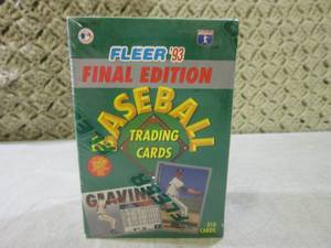 (C-4) Fleer 93 Final Edition Baseb...