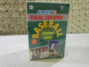 (C-4) Fleer 93 Final Edition Baseb...