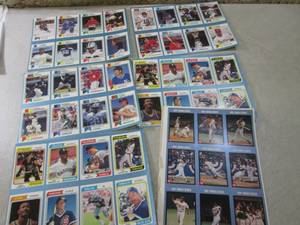(C-4) 6 Sheets of Assorted Sports C...