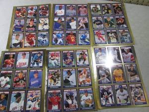 (C-4) 6 Sheets of Assorted Sports C...