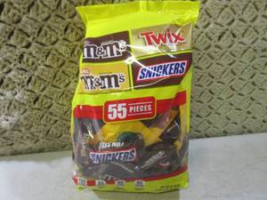 (B-2) 55pc Bag Mini Candy Bars Best...