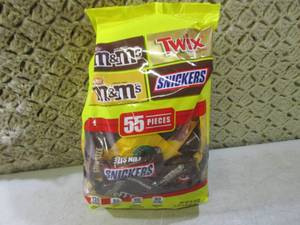 (B-2) 55pc Bag Mini Candy Bars Best...