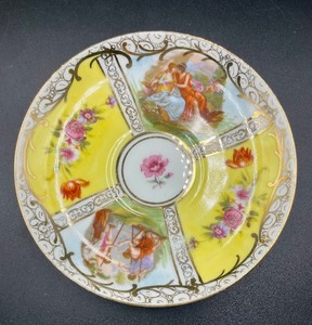lot 102 image: Meissen Porcelain Tea Cup with a Saucer