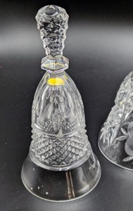 lot 64 image: Assorted Cut Crystal Bells