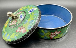 lot 234 image: Cloisonne TrinketJewelry Box