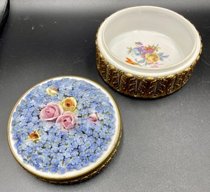 lot 204 image: German TrinketJewelry Box
