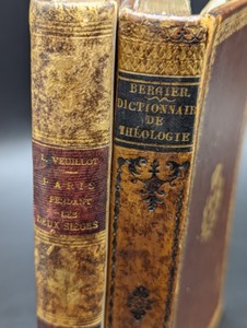 lot 247 image: French Antique Stacked Books with Secret Compartment