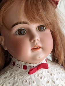 lot 413 image: Antique Bisque Doll