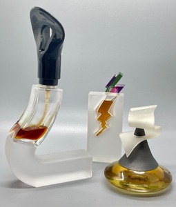 lot 439 image: Three Amazing Abstract Perfume Bottles
