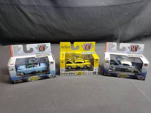 lot 91 image: 3 M2 Machines 164 Die Cast Cars