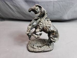 lot 126 image: The Rattlesnake Brass Repro Frederic Remington No. 3748 of 9500