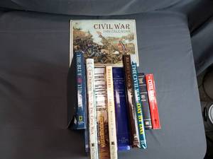 lot 137 image: Civil War Themed Books