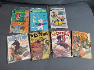 lot 147 image: Old Western Books and Comic Books
