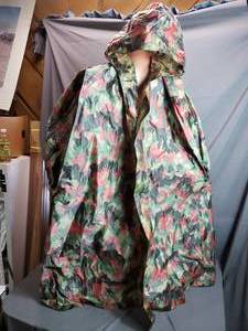 lot 160 image: Camo Rain Poncho