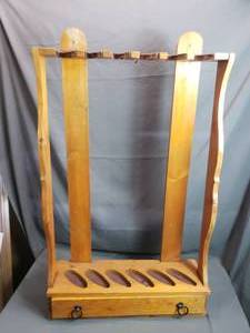 lot 175 image: Gun Rack with Small Drawer