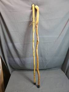 lot 179 image: Pair of Wood Walking Sticks